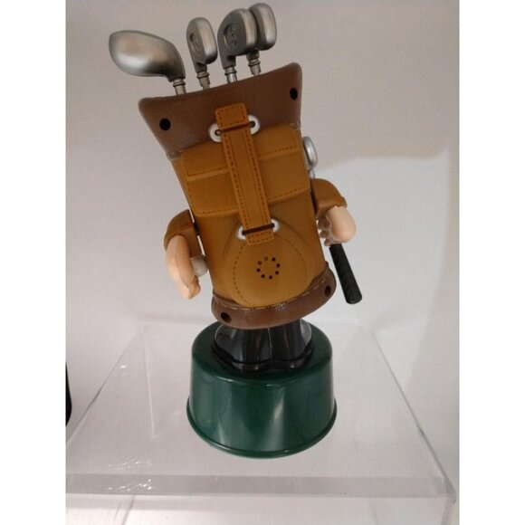Animated Talking Golf Bag Bank Figurine By Mag-Nif Inc. 2000 - Picture 4 of 4